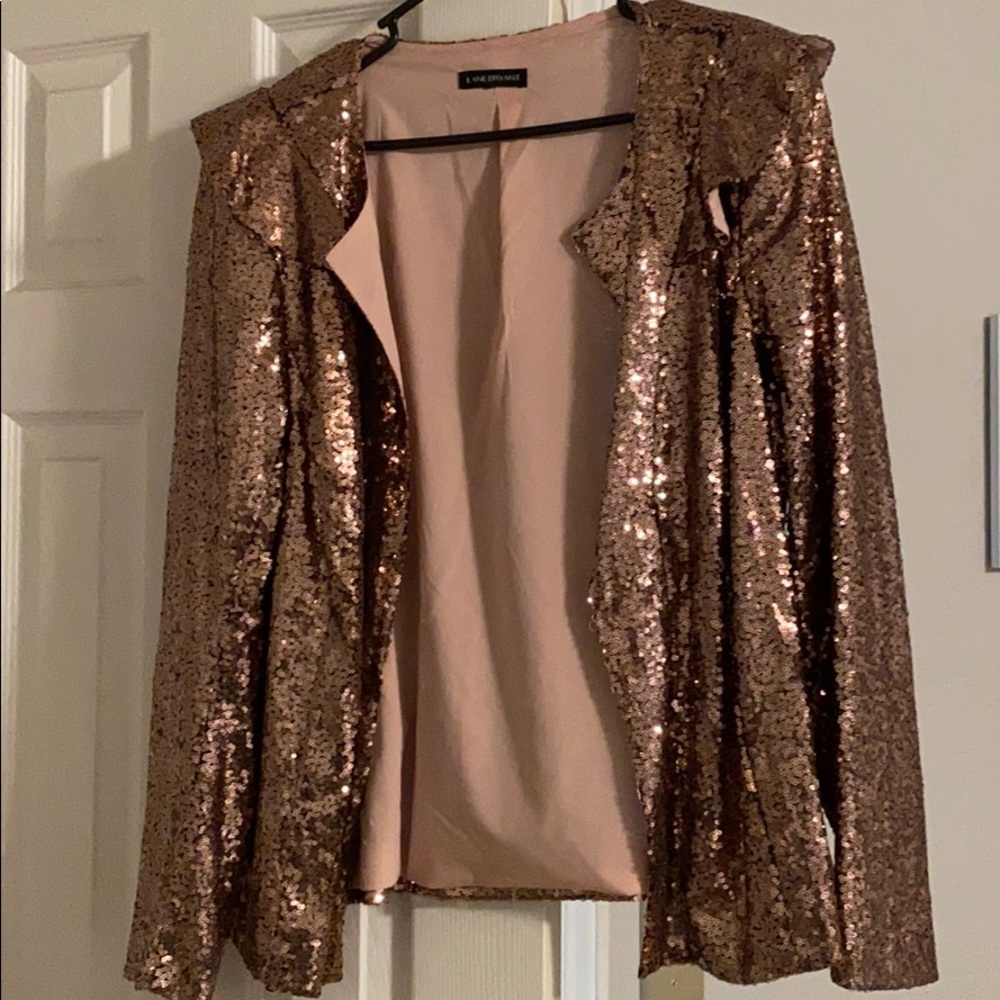 Rose Gold Sequin Jacket